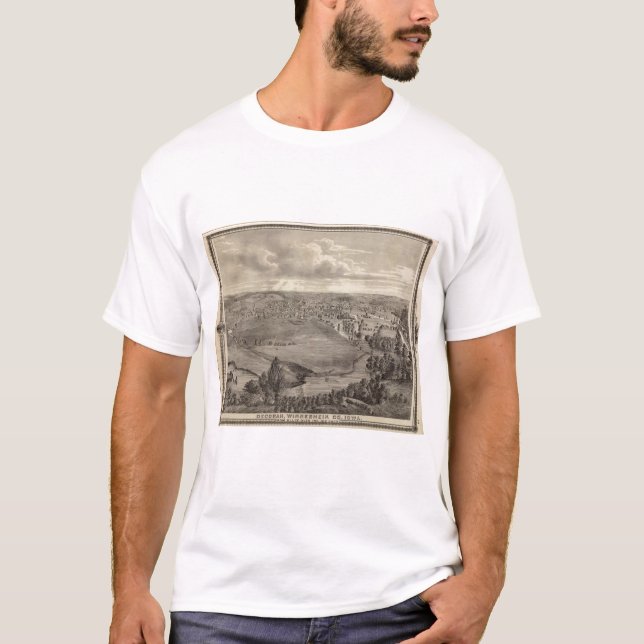 T-shirt Decorah, Winnesheik Co, Iowa (Devant)