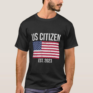 T-shirt Décoration de citoyenneté américaine pour les État
