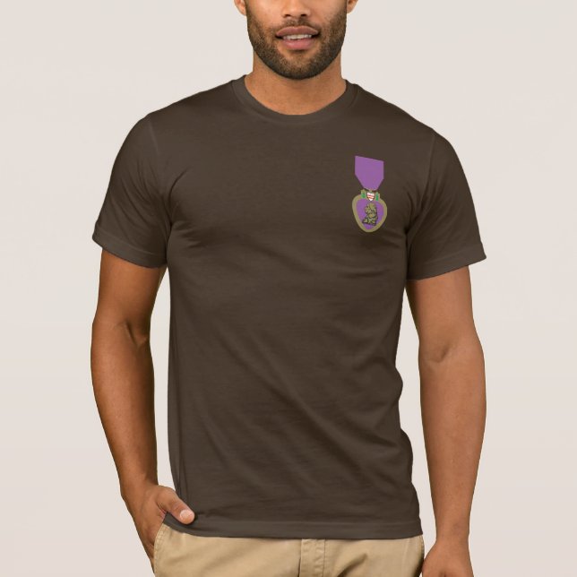 T-shirt Décoration militaire de Purple Heart United States (Devant)