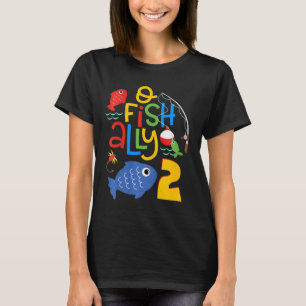 T-shirt Décorations d'anniversaire pour enfants O-fish-all