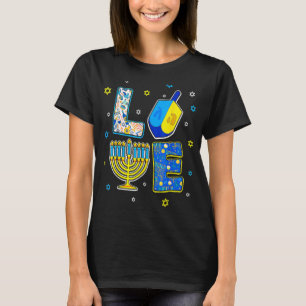 T-shirt Décorations de Dreidel Menorah Cha