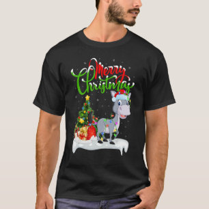 T-shirt Décorations de Noël Mulet Santa Noël Mulet