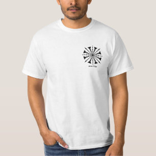 T-shirt Découpe Motif traditionnelle