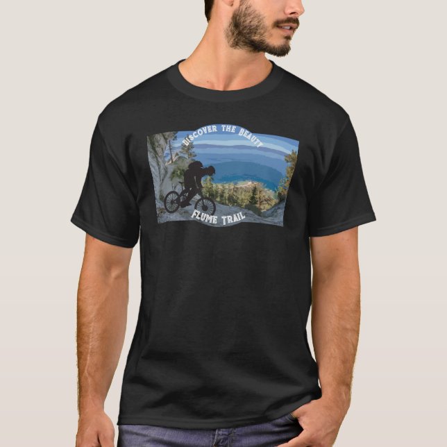 T-shirt Découvrez la beauté : Flume Trail Adventure à Taho (Devant)