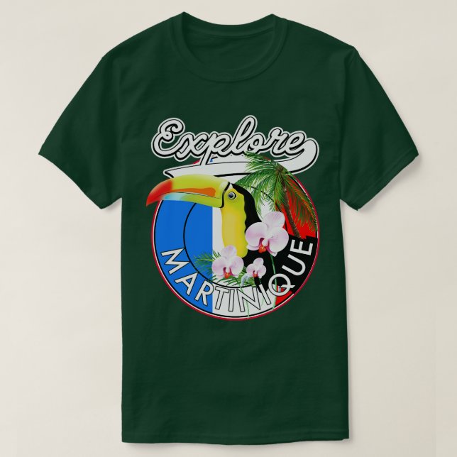 T-shirt Découvrez la Martinique (Design devant)