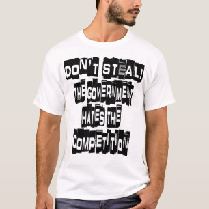 T-shirt Découvrez la vérité sur l'animal anti-gouvernement