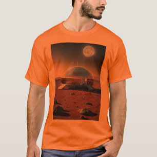 T-shirt "Découvrez le Cosmos en style : Lune et Planète T-