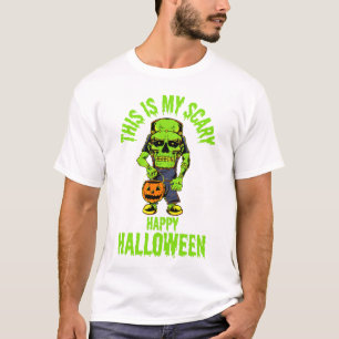 T-shirt Découvrez les secrets d'Halloween sombres