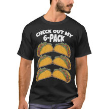 Découvrez Mes Six 6 Pack Tacos Funny Gym