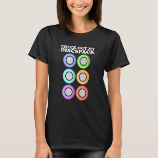 T-shirt Découvrez Mon Discspack Ultimate Frisbee Golfer Di