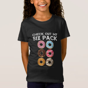 T-Shirt Découvrez Mon Donut Six Pack - Gymnase Drôle