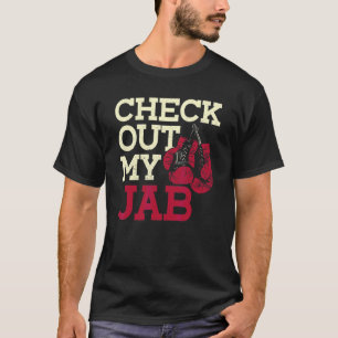 T-shirt Découvrez Mon Jab Femen Boxer Gants Boxer