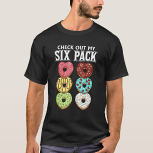 T-shirt Découvrez Mon Pack Six Donut Lover Funny Gym Funny