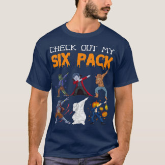 T-shirt Découvrez mon pack six Werewolf zombie Citrouille