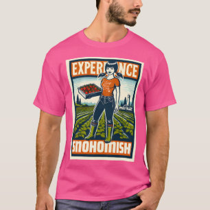 T-shirt Découvrez Snohomish Washington Vintage voyage Pos