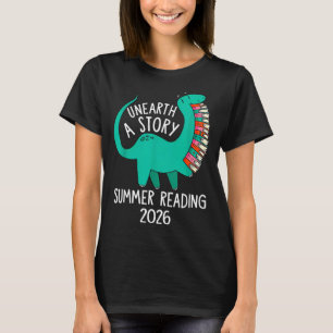 T-shirt Découvrez une histoire de lecture d'été 2026 Livre