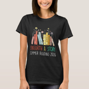 T-shirt Découvrez une histoire de lecture estivale 2026 Li