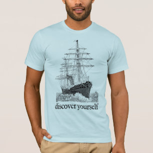 T-shirt Découvrez-vous chemise