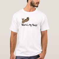 T-shirt d'écrous de Squrriel des hommes