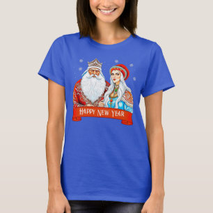 T-shirt Ded Moroz et Snow Maiden