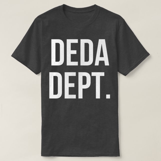 T-shirt Deda Dept  (Design devant)