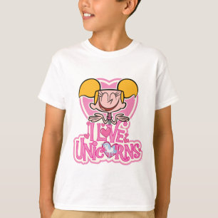 T-shirt Dee Dee - I Love Unicorns