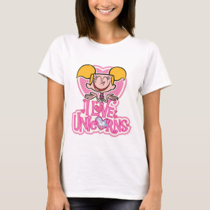 T-shirt Dee Dee - I Love Unicorns