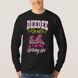 T-shirt Deedee De L'Anniversaire Fille Roller Patins Anniv