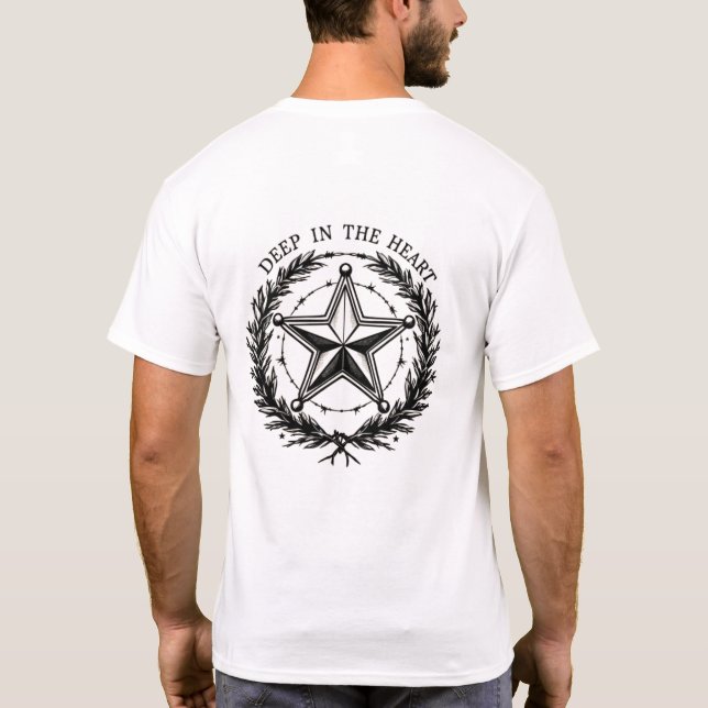 T-shirt Deep In The Heart Texas Law (Dos)