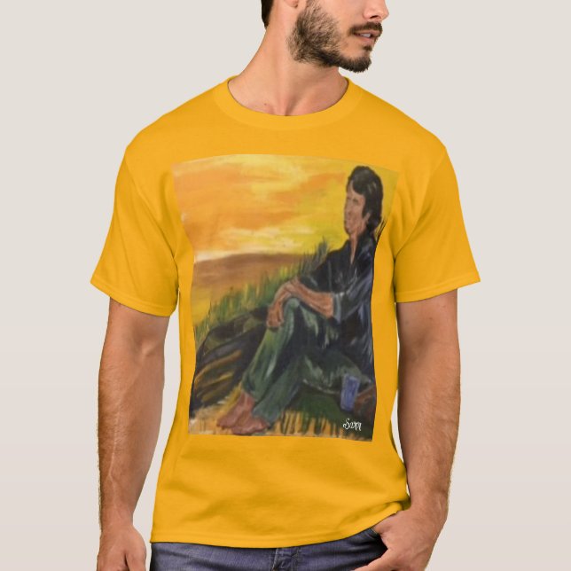 T-shirt : Deep In Thought . (Vorderseite)