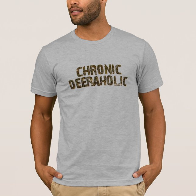 T-shirt Deeraholic chronique (Devant)