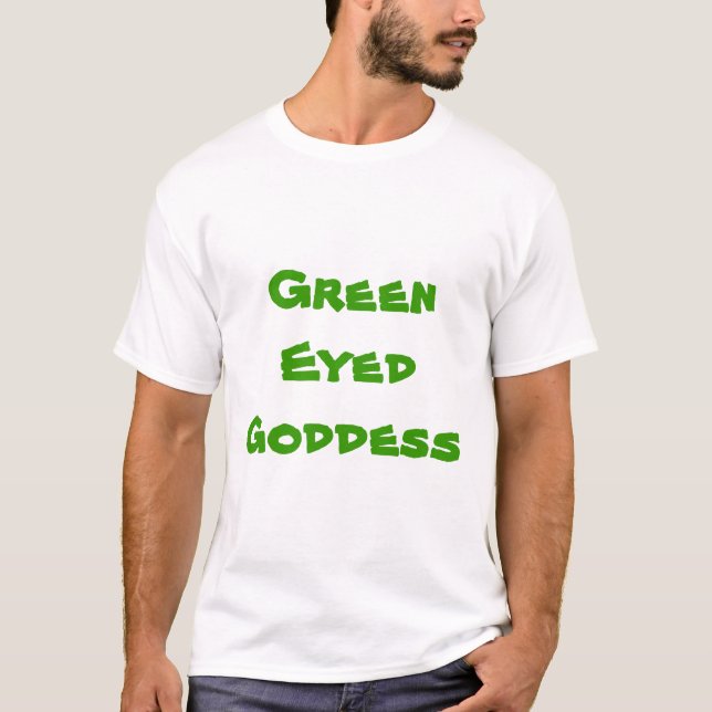 T-shirt Déesse aux yeux verts (Devant)