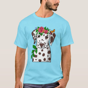 T-shirt Déesse de jardin dalmate