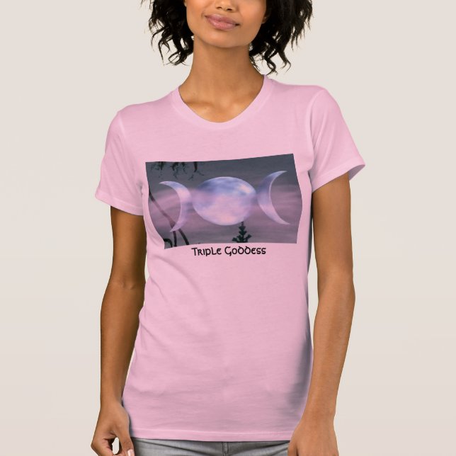 T-shirt Déesse triple (Devant)