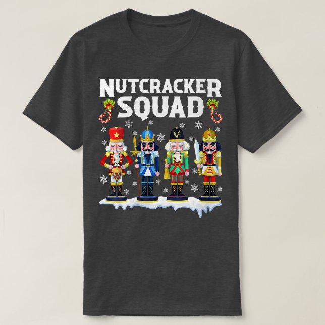 T-shirt Deez Nuts Funny Xmas 2022 Nutcracker Squad Christm (Design devant)