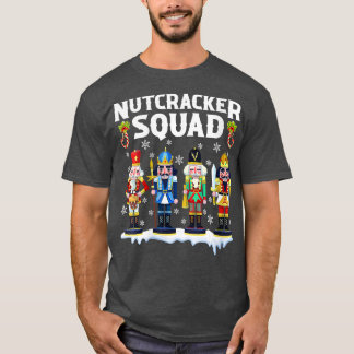 T-shirt Deez Nuts Funny Xmas 2022 Nutcracker Squad Christm