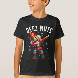 T-shirt Deez Nuts Nutcracker Nut Drôle Hommes Femmes Drôle