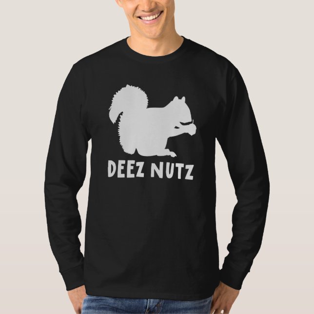 T-shirt Deez Nutz Gopher De Noël Dit Dees Nutz (Devant)