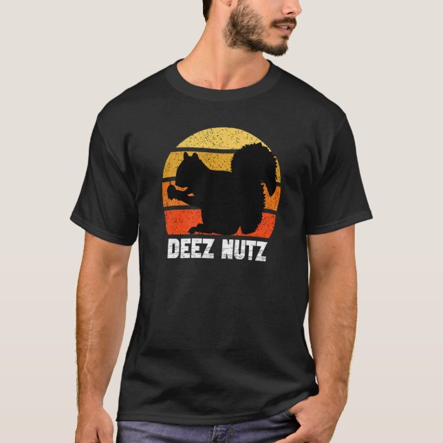 T-shirt Deez Nutz Gopher De Noël Dit Dees Nutz (Devant)