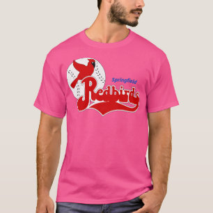T-shirt Défaut de baseball des Redbirds de Springfield 198