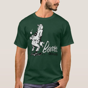 T-shirt Défaut Denver Bears Ligue mineure de baseball 1962