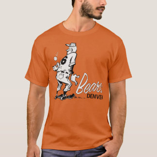 T-shirt Défaut Denver Bears Ligue mineure de baseball 1962