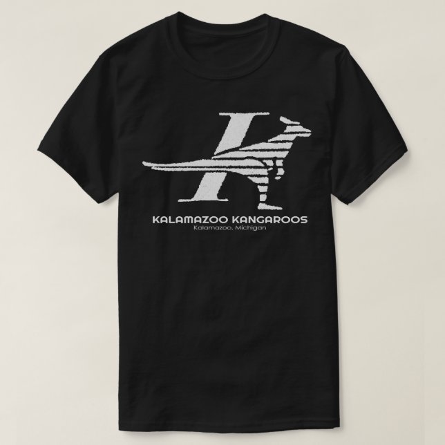 T-shirt Défaut Kalamazoo Kangaroos 1985 (Design devant)