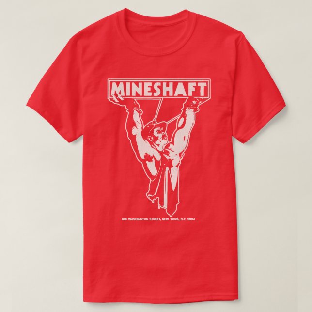 T-shirt Défaut les années 70 80s Gay Nightclub NYC (Design devant)