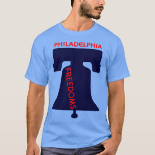 T-shirt Défaut Philadelphie Liberté Équipes Tennis 1974