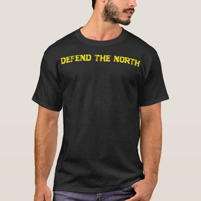 T-shirt Defend the North (Devant)
