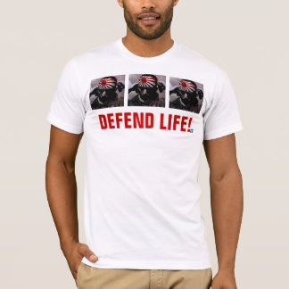 T-shirt DÉFENDEZ LA VIE ! Édition du kamikaze II