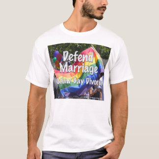 T-shirt Défendez le mariage