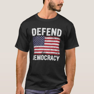 T-shirt Défendre la démocratie protéger les droits de vote
