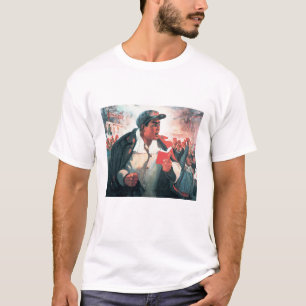 T-shirt Défendre la révolution critique du président Mao !